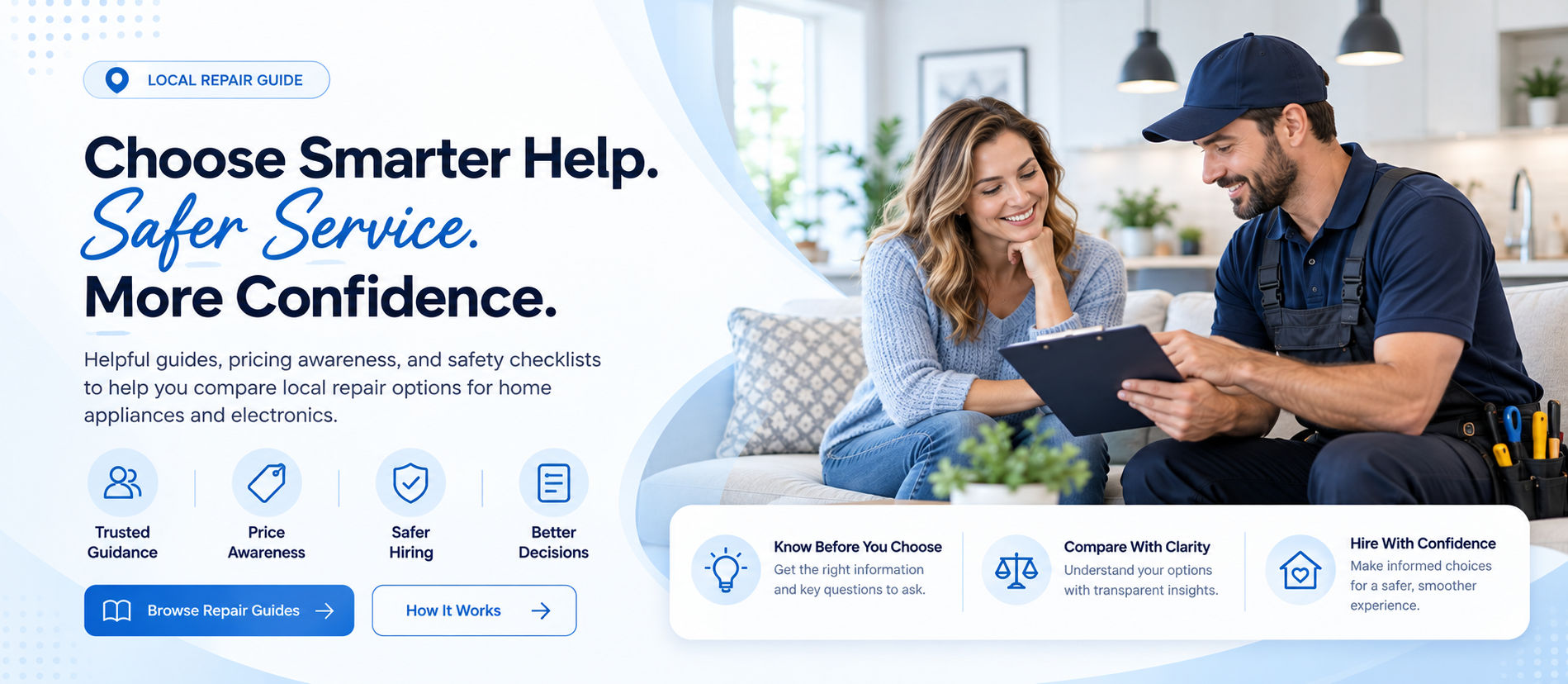 How to Find Local Repair Services Guide Banner